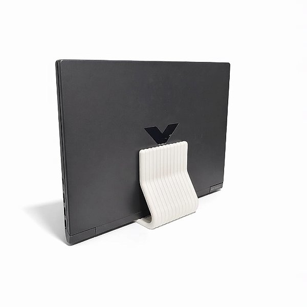 Suporte Vertical de Mesa para Macbook e Notebook Stand One - Branco