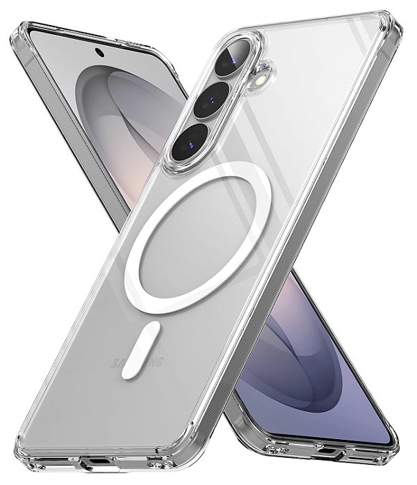 Capa Capinha Ringke Fusion MagSafe Para Galaxy S26 Plus - Clear