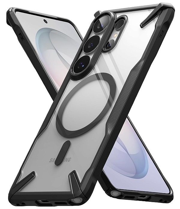 Capa Capinha Ringke Fusion-X Magsafe Para Galaxy S26 Ultra - Preto