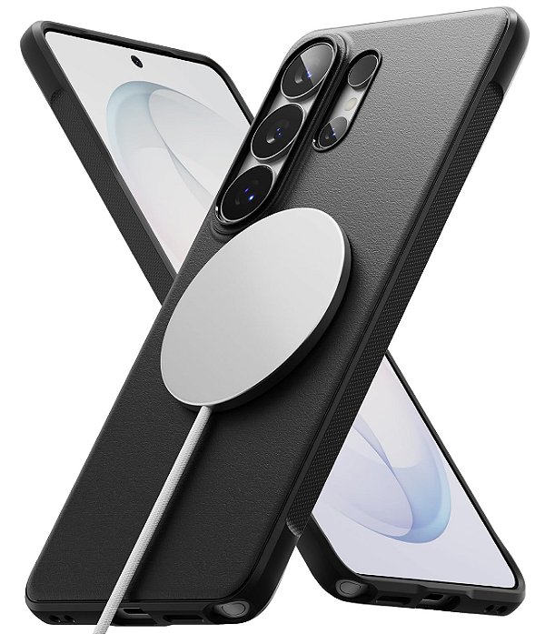 Capa Capinha Ringke Onyx Magsafe Para Galaxy S26 Ultra - Preto