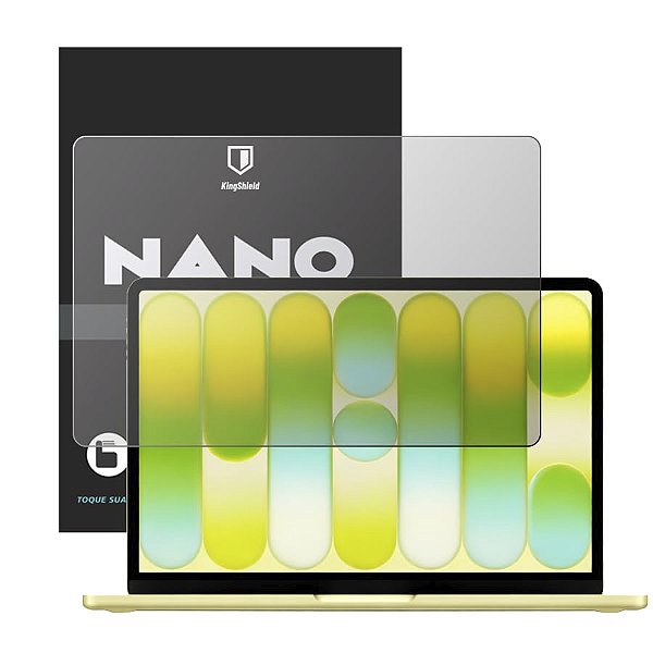 Película Para Macbook Neo 13 Kingshield Nano Vidro - Clear