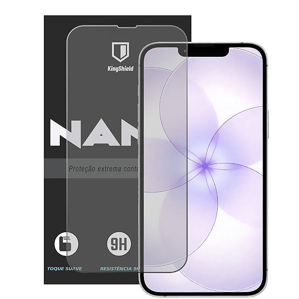 Película Para iPhone 17e (6.1) Kingshield Nano Vidro - Clear
