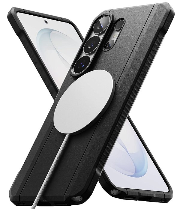 Capa Capinha Ringke Onyx Alpha MagSafe Para Galaxy S26 Ultra - Preto