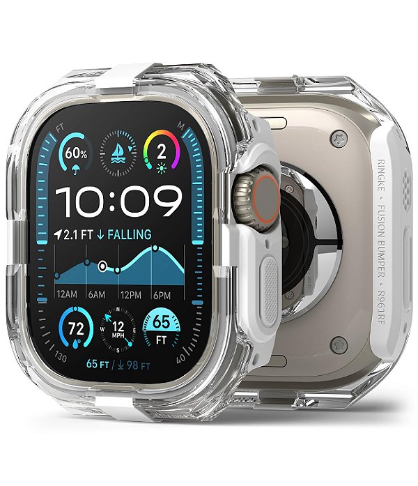 Capa Capinha Ringke Fusion Para Apple Watch Ultra 3/2/1 - Branco
