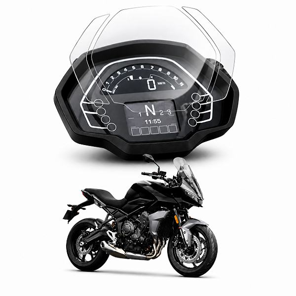 Película Painel Tiger Sport 660, 800, Daytona 660 Hydrogel