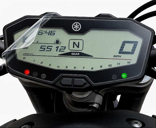 Película Para Painel Yamaha MT07 2016 a 2025 Hydrogel- Clear