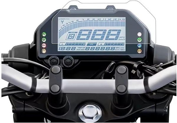 Película Painel Yamaha MT-03/R3 2020 a 2026 Hydrogel - Clear