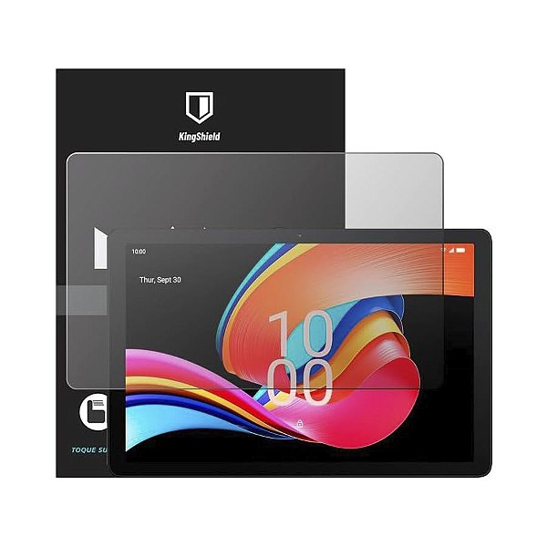 Película Para TCL Tab 10L Gen 4 10.1  Kingshield Nano Vidro-Clear