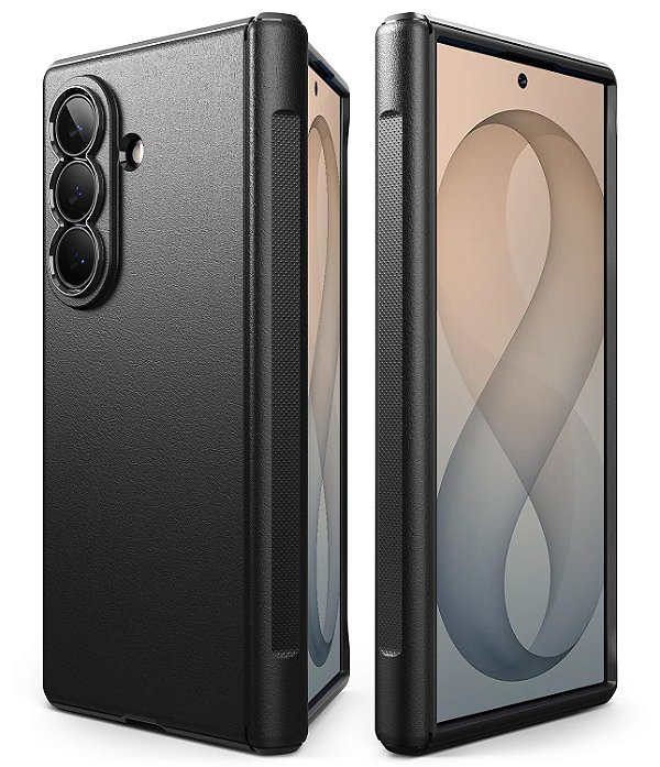 Capa Capinha Ringke Onyx Flap Para Galaxy Z Fold 8 Ultra - Preta