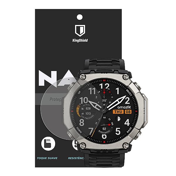 Película Para Amazfit T-Rex Ultra 2 Kingshield Nano Vidro (2xUnids)