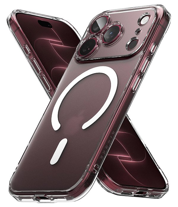 Capa Capinha Ringke Fusion Magsafe Para iPhone 18 Pro/17 Pro - Fosca