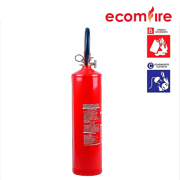 Extintor de pó quimico 6 kg 20BC