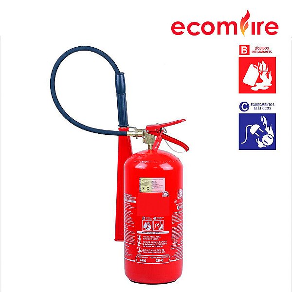 Extintor de CO2 4 kg 5BC