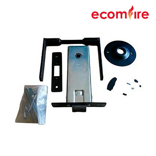 Trinco para Porta Corta Fogo de Embutir