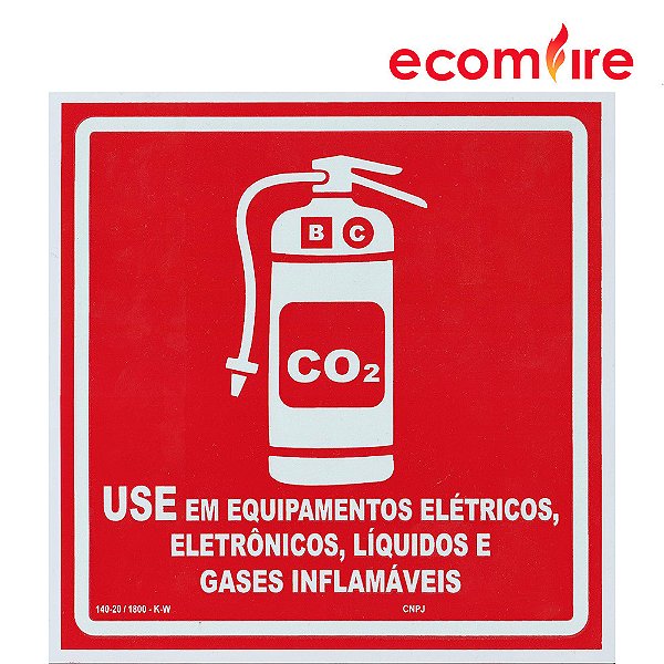 Extintor de C02 - E5