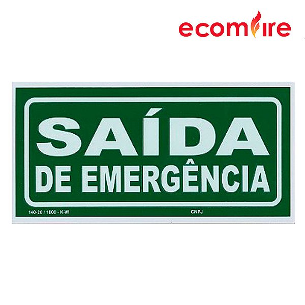 Saída de Emergência S12