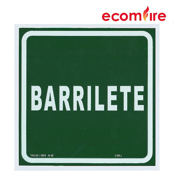 Sinalização Barrilete