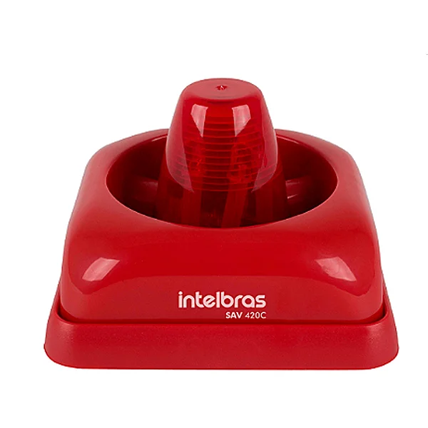 Sirene Convencional Audio Visual Intelbras SAV420C