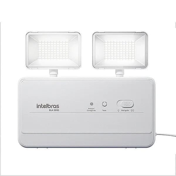 Bloco de iluminação autônomo Intelbras BLA3000 Lúmens