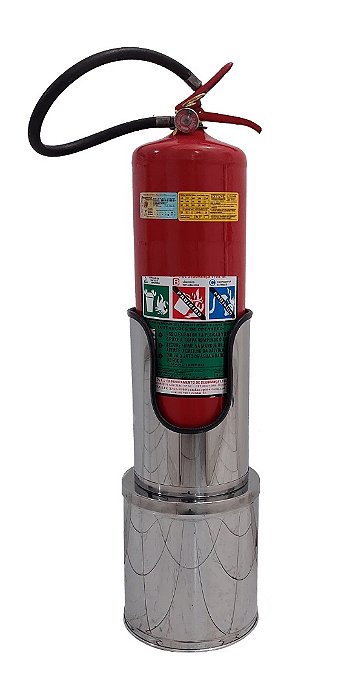 Suporte de Solo em Aço Inox Grande – Tipo Torre