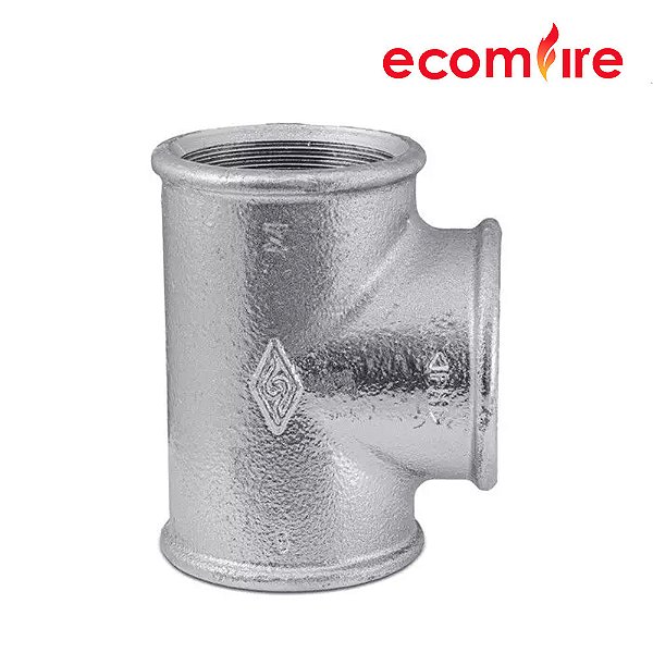 Tee Galvanizado 90 - 2 1/2" - Dúctil - UL-FM