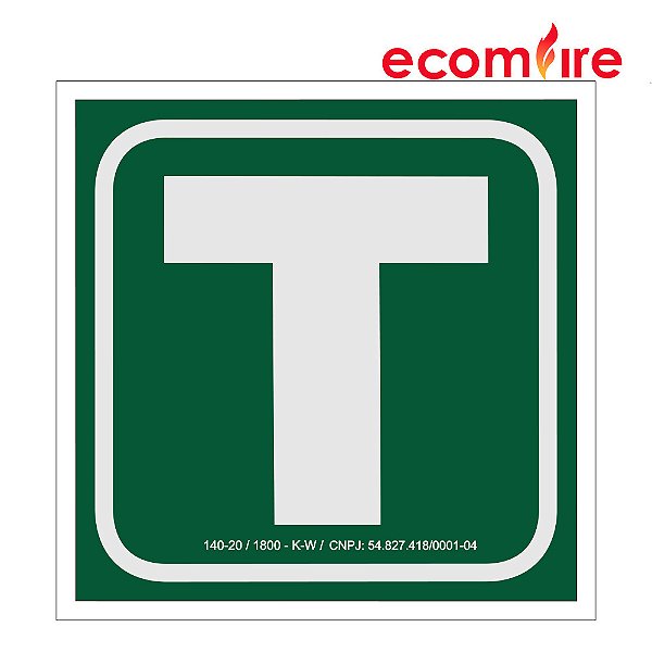 Placa de Sinalização - Térreo