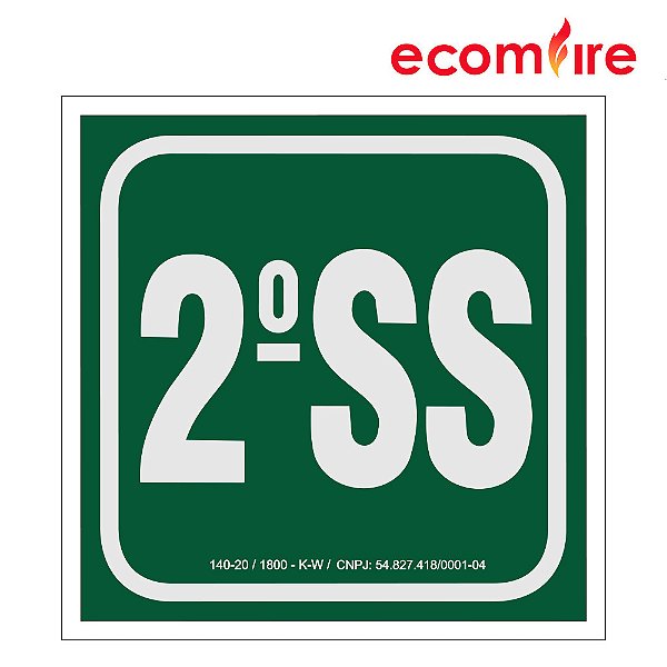 Placa de Sinalização - 2º Subsolo