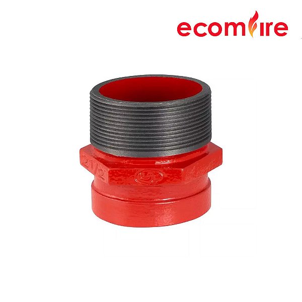 Adaptador Ranhurado - Rosca Macho BSP