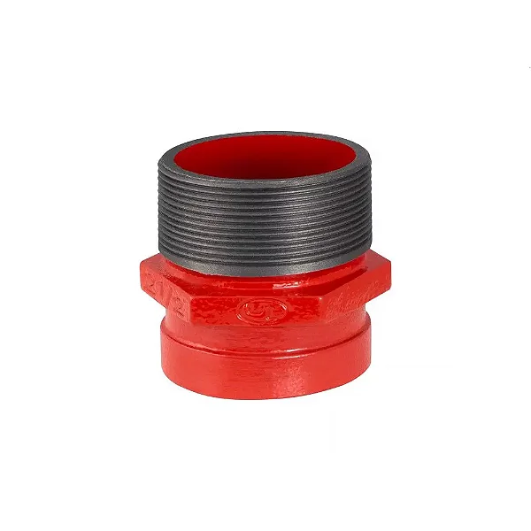 Adaptador Ranhurado - Rosca Macho BSP