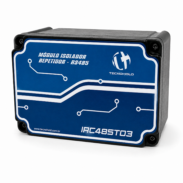 Módulo Isolador de Curto Circuito e Repetidor Endereçável MIRE485TH01 - Tecnohold