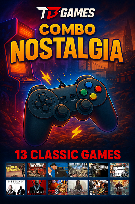 Combo Especial: Nostalgia - 13 Jogos! (Xbox One e Xbox Series)