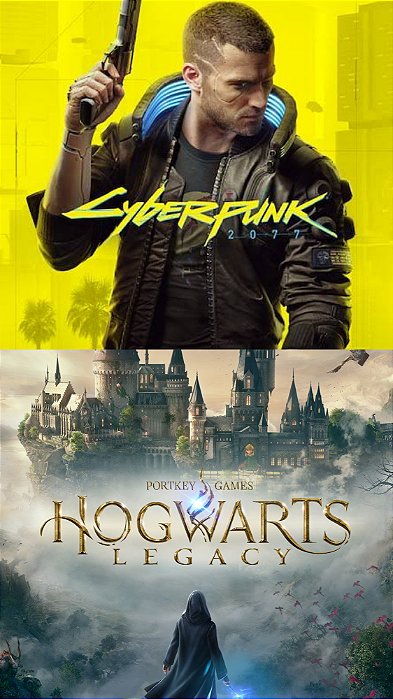 Cyberpunk 2077 + Hogwarts Legacy