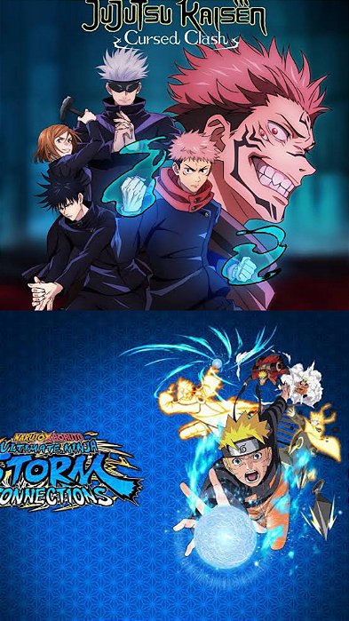 Jujutsu Kaisen Cursed Clash + NARUTO X BORUTO Ultimate Ninja STORM CONNECTIONS