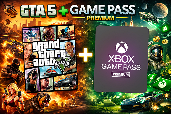 GTA 5 + Game Pass Premium 3 Meses