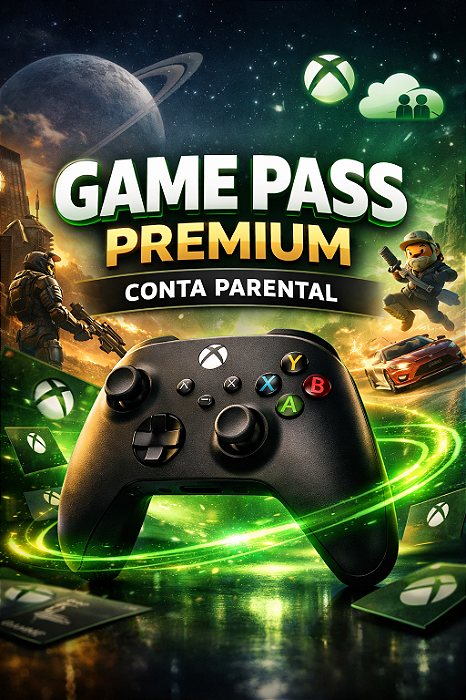 Game Pass Premium - 6 Meses - Conta Parental