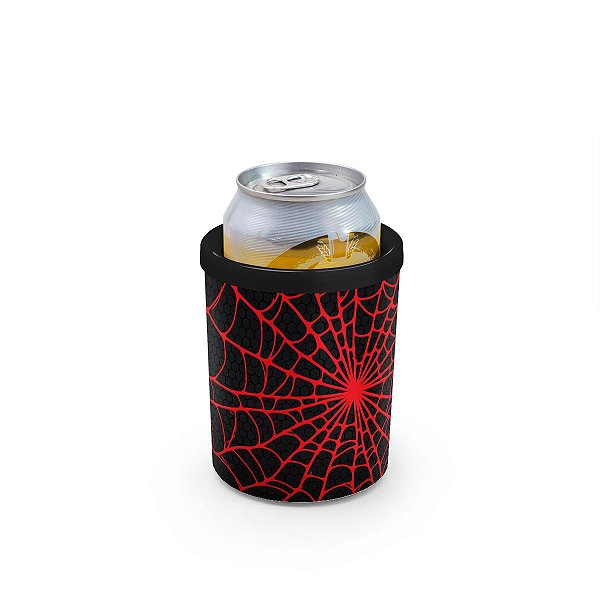 Porta Latas 350ml - Aranha Preto