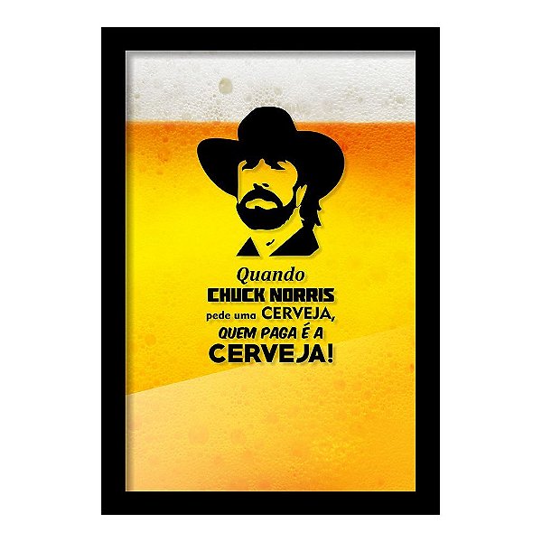 Quadro Porta Tampinha de Cerveja Quem Paga