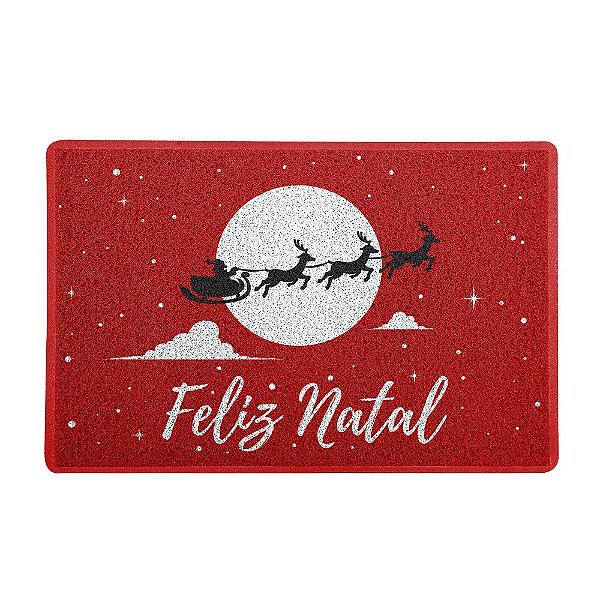 Capacho 60x40cm FELIZ NATAL - Beek