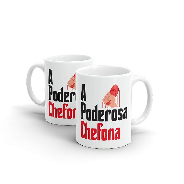 Caneca Personalizada Cerâmica Poderosa Chefona - Beek