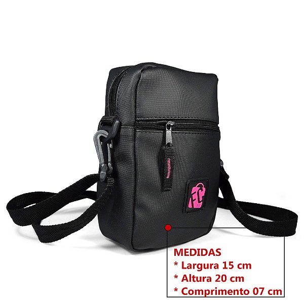 Shoulder Bag // Street Bag // Preta Pink