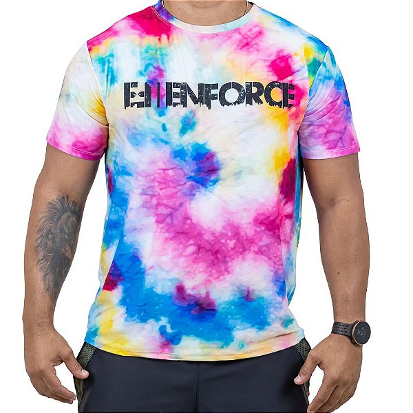 Camiseta Enforce - Tie Dye