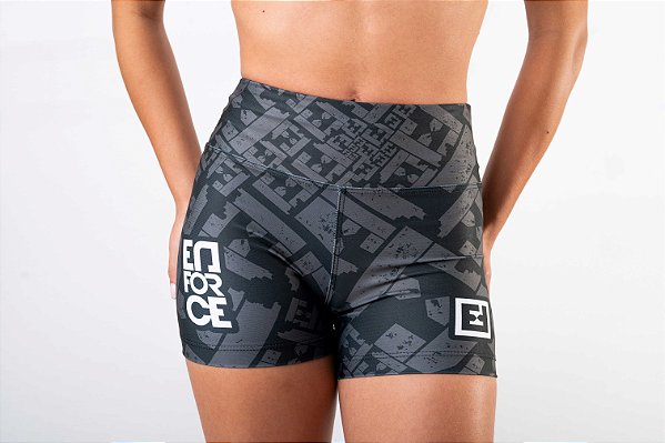 Short Feminino Black - Enforce Fitness