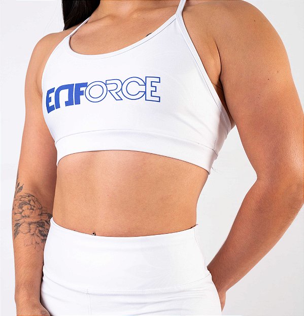 Top Alça White Mahalo - Enforce Fitness