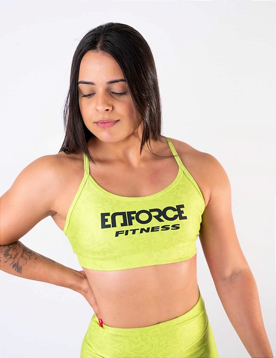 Top Alça Green - Enforce Fitness