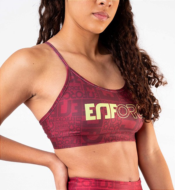 Top Alça Red - Enforce Fitness