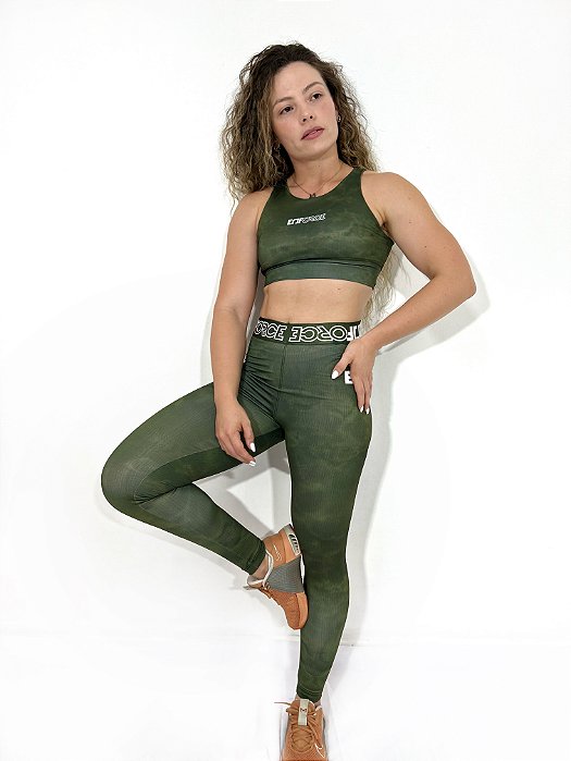 LEGGING AUTHENTIC Militar - ENFORCE FITNESS