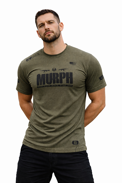 Camiseta "Coleção Murph" CAVEIRA VERDE - Enforce Fitness