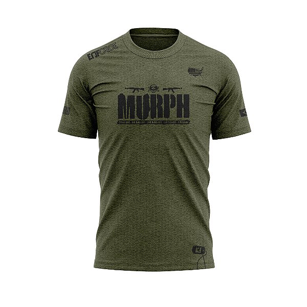 Camiseta "Coleção Murph" CAVEIRA VERDE - Enforce Fitness