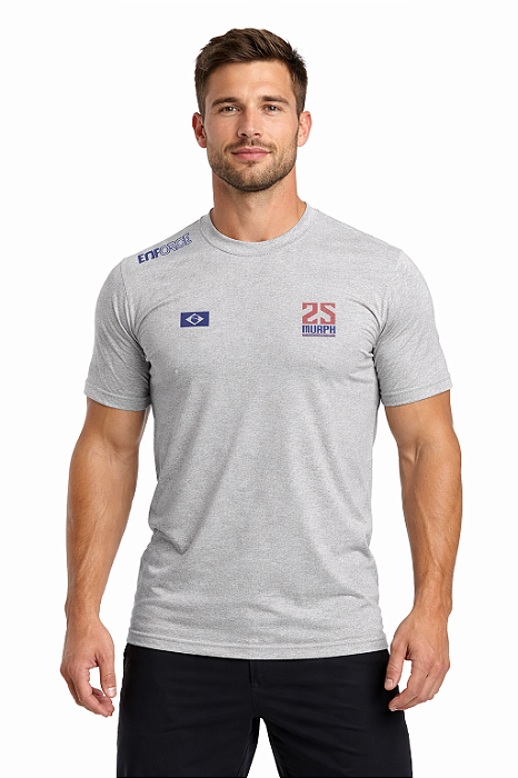 Camiseta "Coleção Murph" BANDEIRA BRANCA - Enforce Fitness