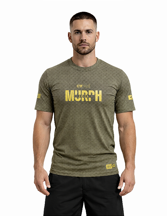 Camiseta "Coleção Murph" MOVIMENTOS VERDE - Enforce Fitness